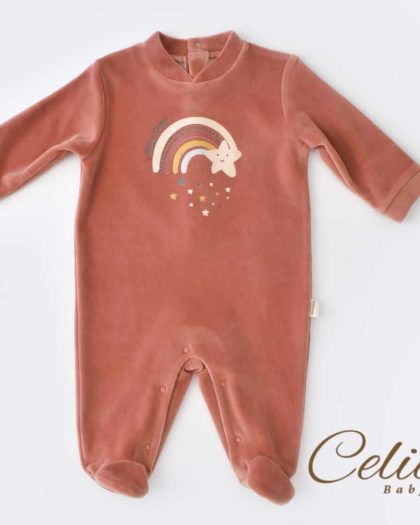 Velvet Romper (Rainbow Copper)