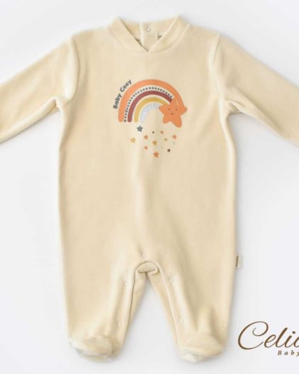 Velvet Romper (Rainbow Stone)